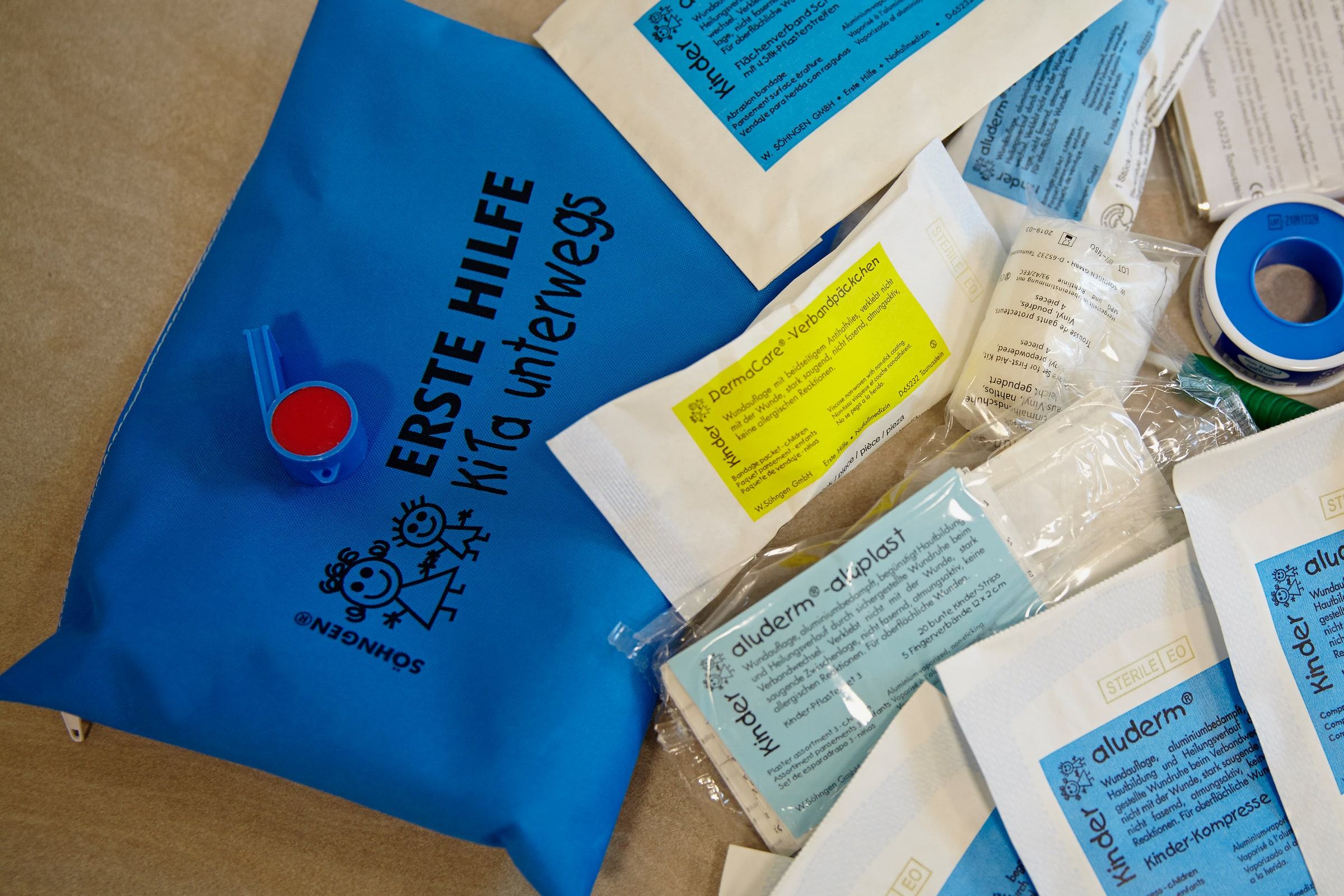 Materialien und Hinweise für einen Erste-Hilfe-Kurs für Kinder